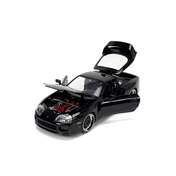 Siyah Model Araba, 1:24 Ölçekli Fast & Furious