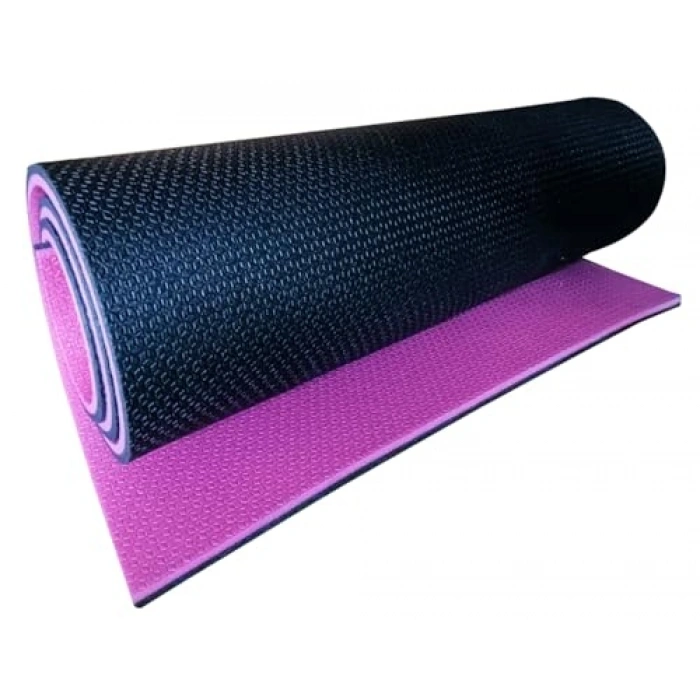 Siyah-Pembe Pilates Minderi, Dayanıklı ve Konforlu Tasarımla