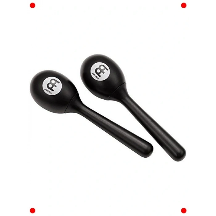 Siyah Plastik Yumurta Marakas Seti