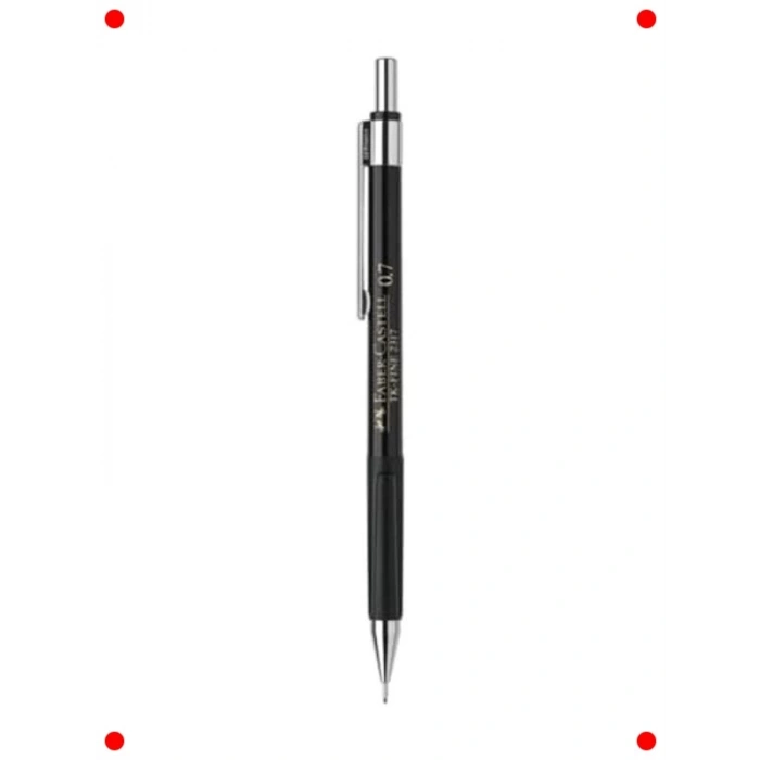 Siyah Profesyonel Versatil Kalem 0.7 mm