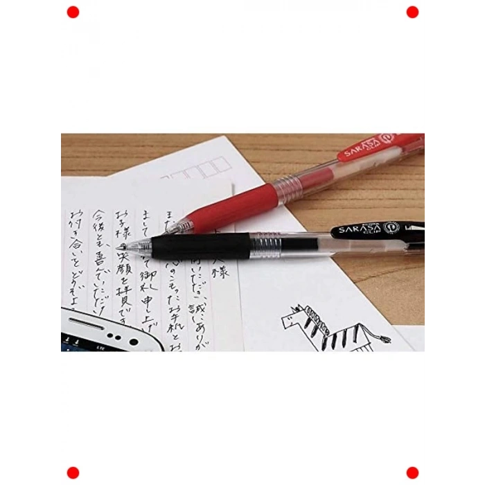 Siyah Renk Jel Kalem 0.7 mm - Klipsli