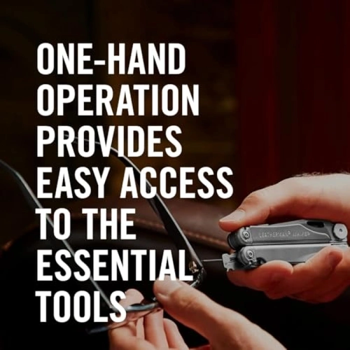 Siyah Renkli Wave Multitool, Çok Amaçlı Kullanım İçin Tasarlandı