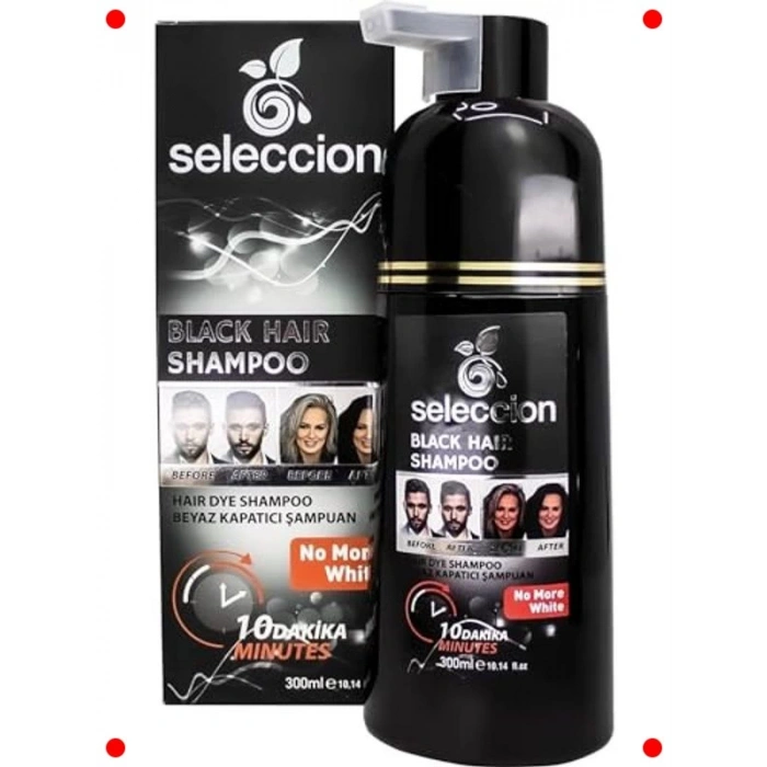 Siyah Saçlara Özel Bakım Şampuanı 300 ml