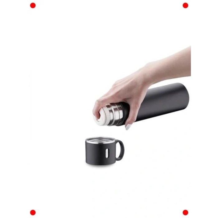 Siyah Seyahat Termosu - 580 ml