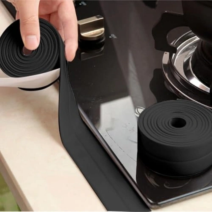 Siyah Su Sızdırmaz Bant, Duş ve Lavabo Koruma için