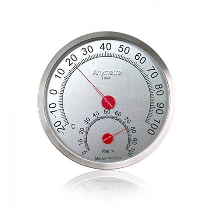 Siyah Termometre ve Nem Ölçer, Kullanışlı Higrometre