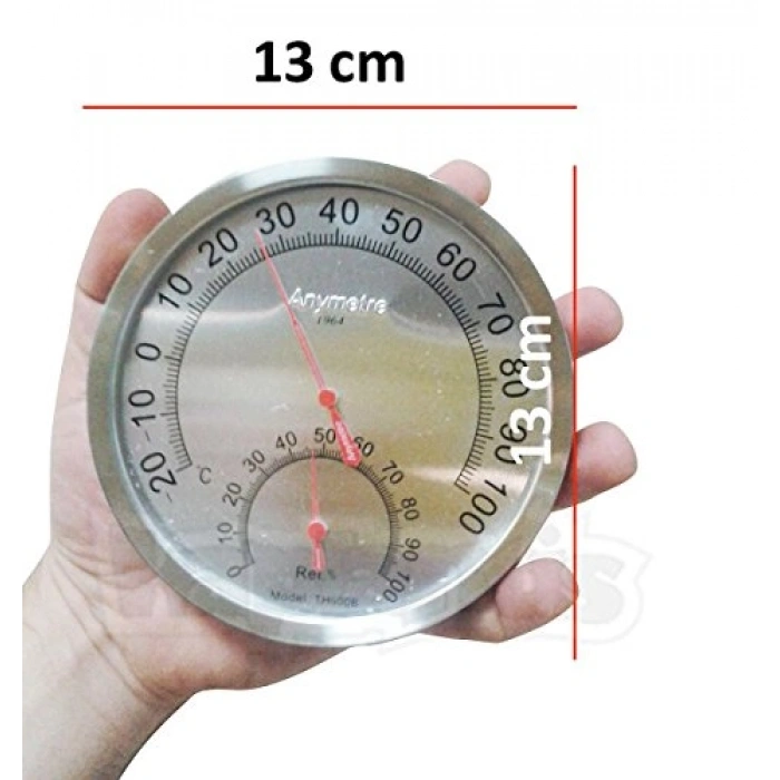 Siyah Termometre ve Nem Ölçer, Kullanışlı Higrometre