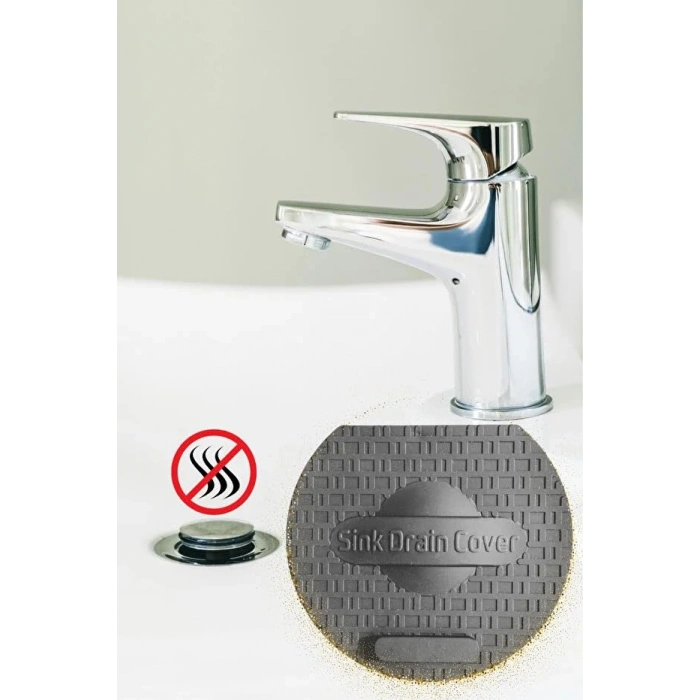Sızdırmaz Lavabo Tıkacı, Kötü Koku Giderici Silikon Mat