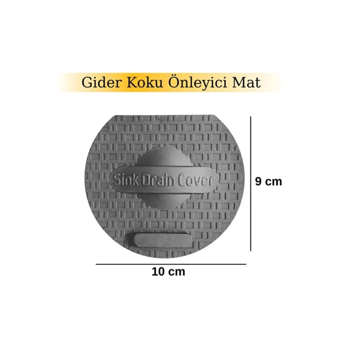 Sızdırmaz Lavabo Tıkacı, Kötü Koku Giderici Silikon Mat