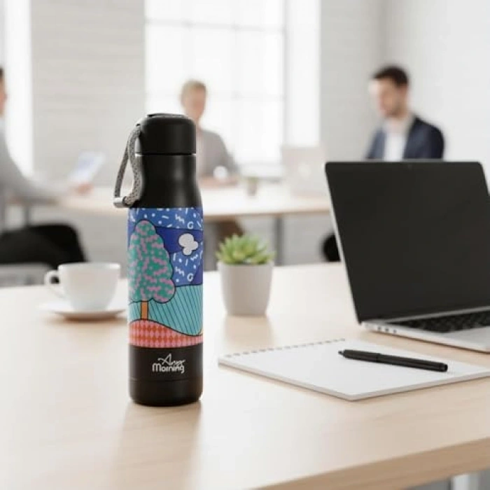 Sızdırmaz Paslanmaz Çelik Termos, 600 ml Kapasite