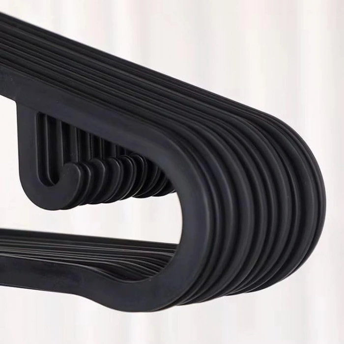 Slim Plastik Elbise Askısı, 20 Adet Set, Dolap İçi Kullanım