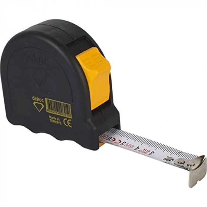 Soft 5 m x 25 mm Şerit Metre, Esnek ve Kullanışlı