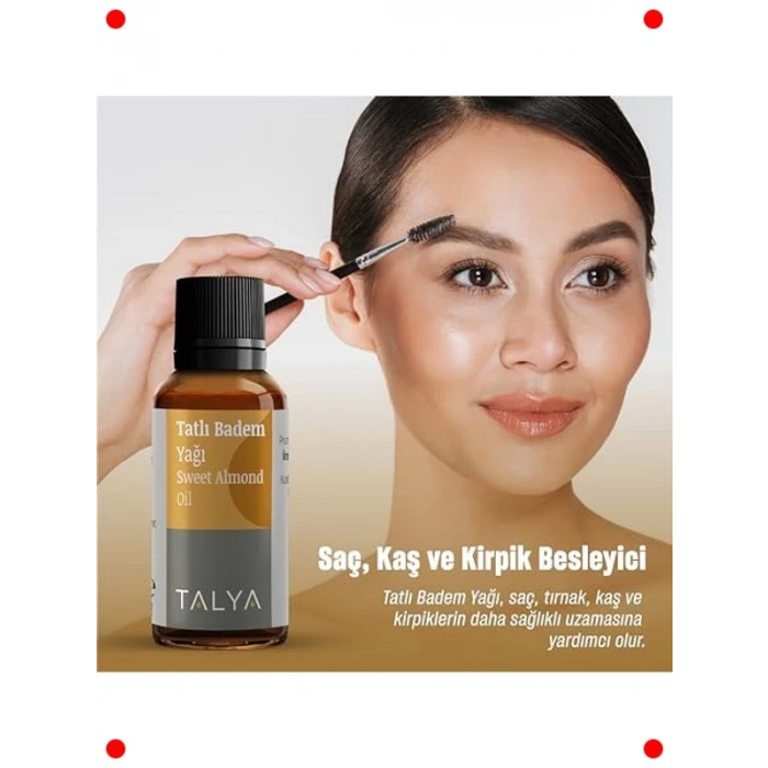 Soğuk Sıkım Tatlı Badem Yağı (50 ml)