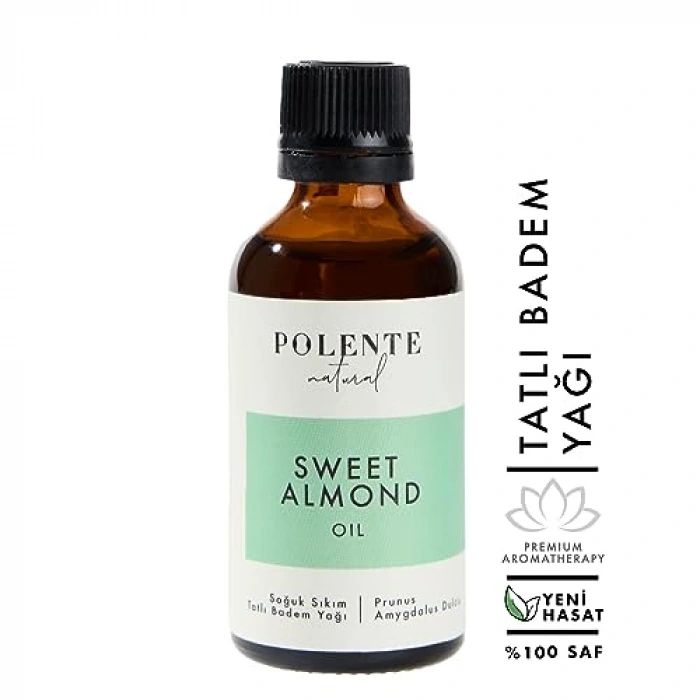 Soğuk Sıkım Tatlı Badem Yağı, 50 ml