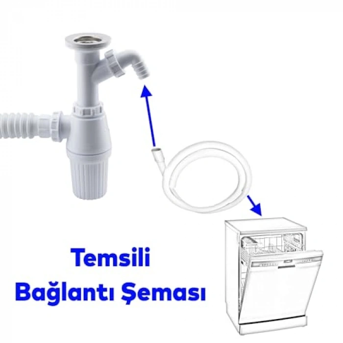 Sökülebilir Taslı Kırılabilir Sifon, Mutfak ve Banyo için