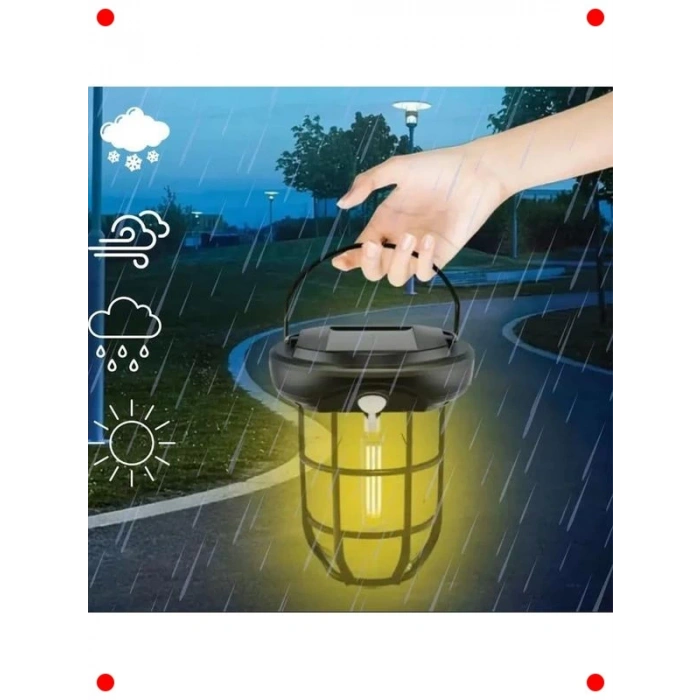 Solar Hareket Sensörlü Dış Mekan Aydınlatma