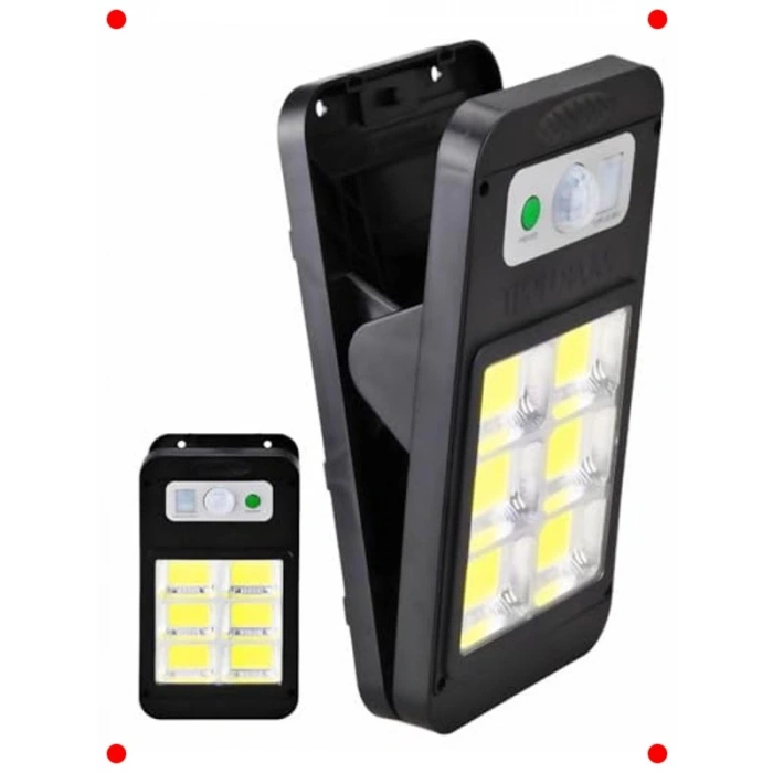 Solar Hareket Sensörlü LED Lamba