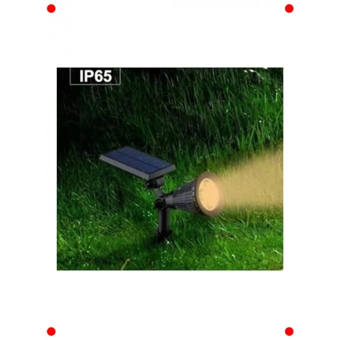 Solar Kazıklı Bahçe & Çim Aydınlatma | 7W, Gün Işığı LED