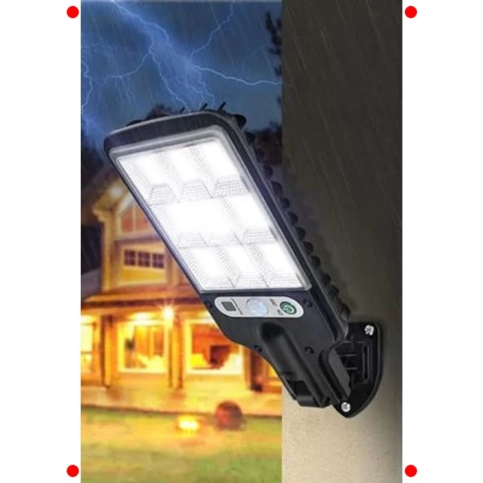 Solar LED Bahçe Aydınlatması | Hareket Sensörlü & Su Geçirmez