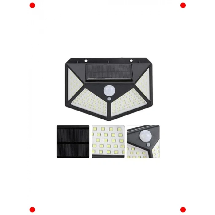 Solar Sensörlü Dış Ortam Aydınlatması (2 Adet)
