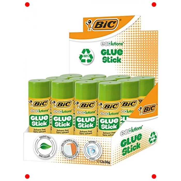 Solvent İçermez Yıkanabilir Yapıştırıcı - 12li Paket