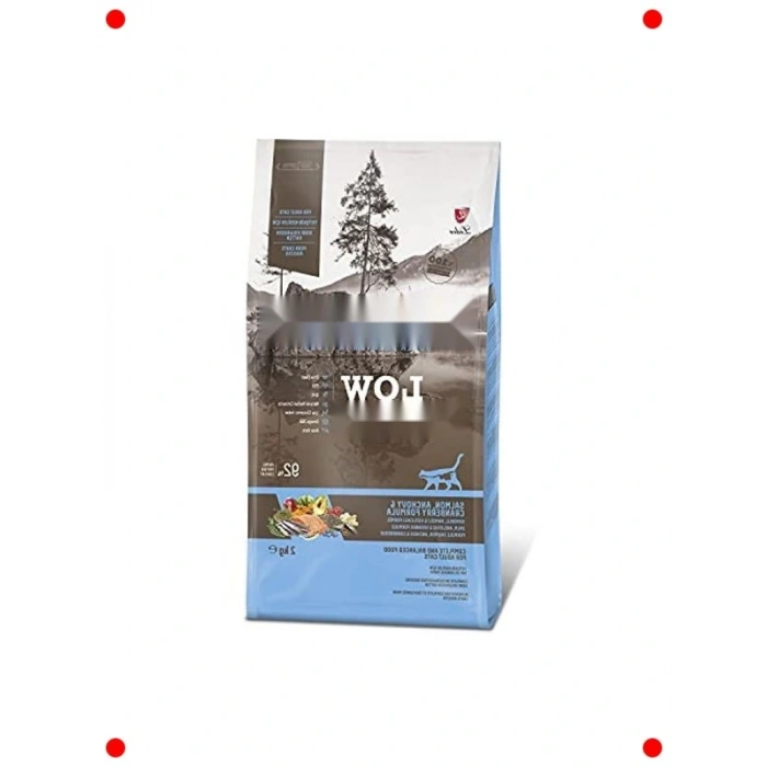 Somon, Hamsi, Yaban Mersinli Düşük Tahıllı Kedi Maması 2kg