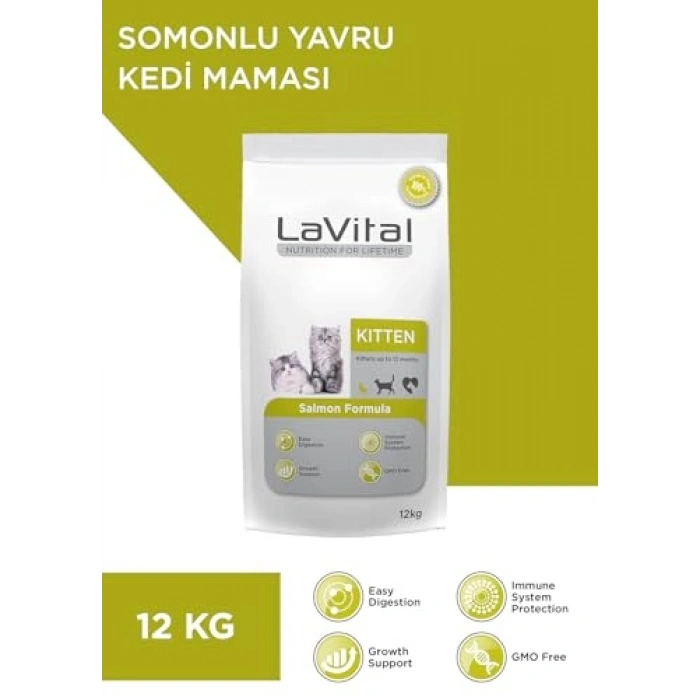 Somonlu Yavru Kedi Maması, 12 kg