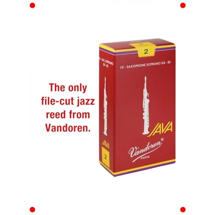 Soprano Saksafon Kırmızı Kesim Kamışları - 2 Sertlik
