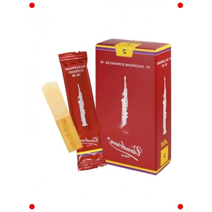 Soprano Saksafon Kırmızı Km Kamışları - 2 Sertlik