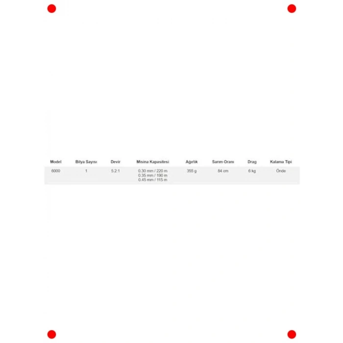 Sörf Olta Makinesi Standart 60 - Güçlü ve Dayanıklı