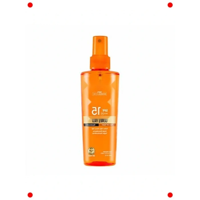 SPF 15 Bronzlaştırıcı Koruyucu Güneş Yağı 200ml