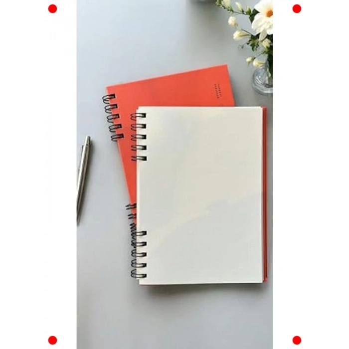 Spiralli A5 Noktalı Defter - 80 Yaprak