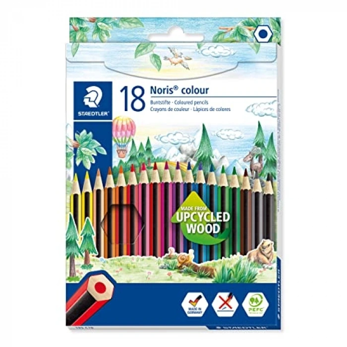 Staedtler 185 C18 Noris Kuru   18li