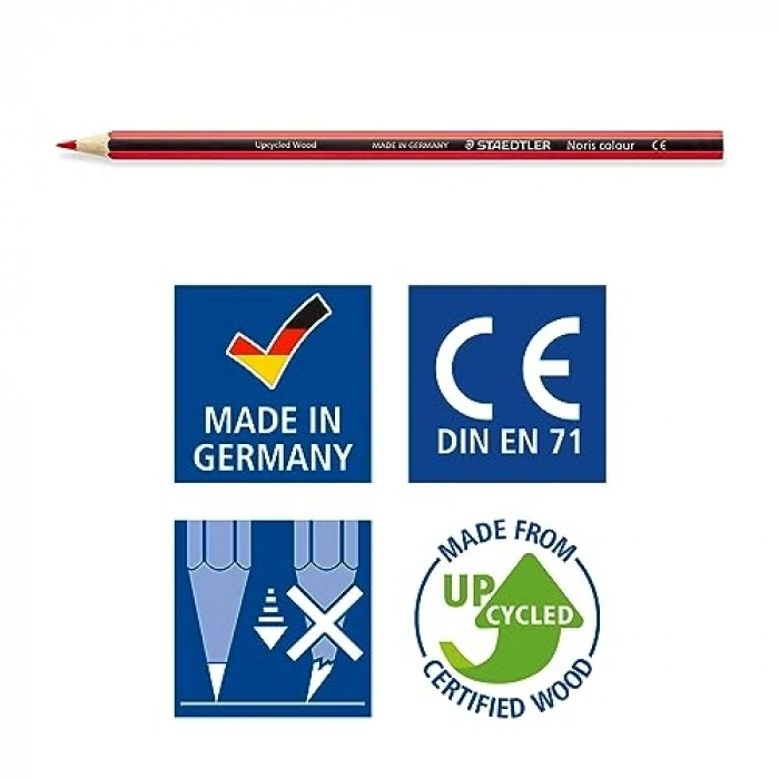 Staedtler 185 C24 Noris Color Kuru  24lü