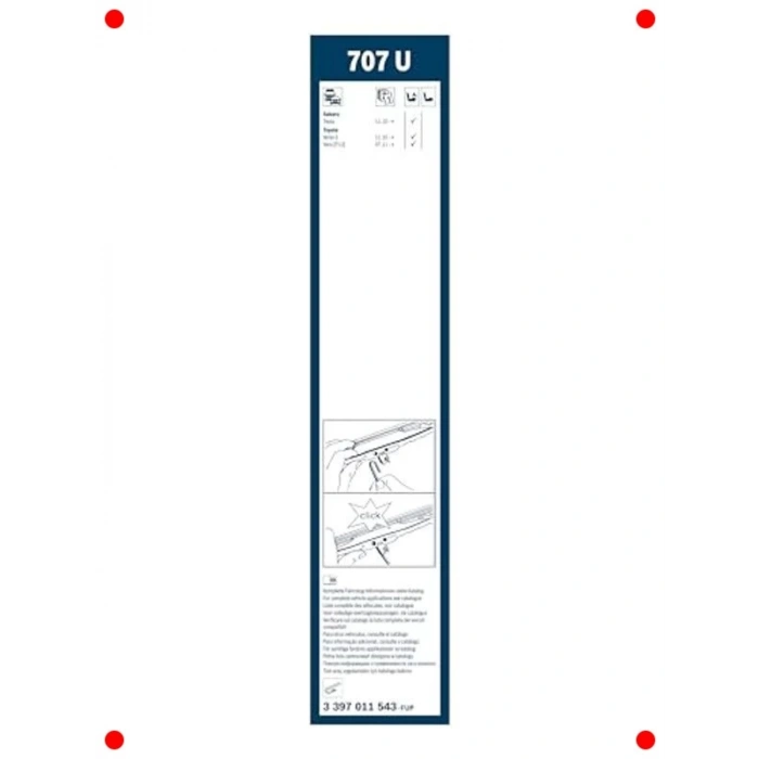 Standart Tekli Silecek (700 mm)