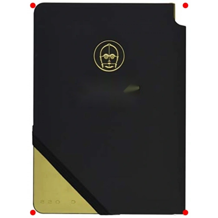 Star Wars C3PO Temalı Altın Not Defteri