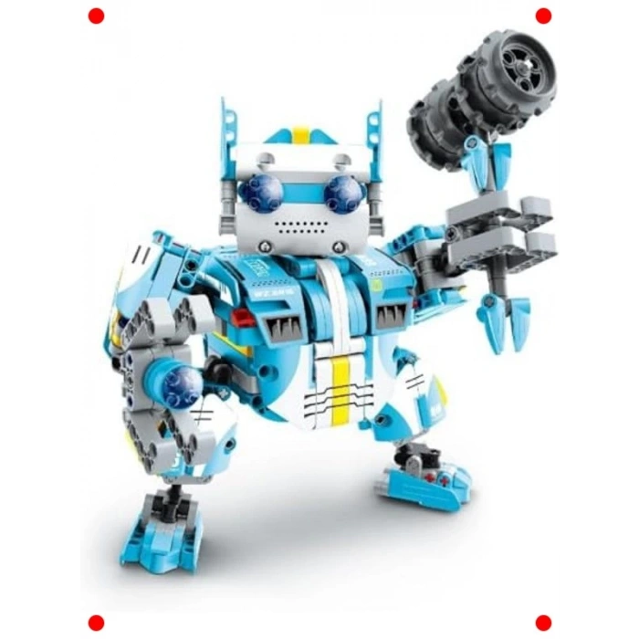 STEM Savaşçı Robot Yapım Seti - 502 Parça Eğitici Blok