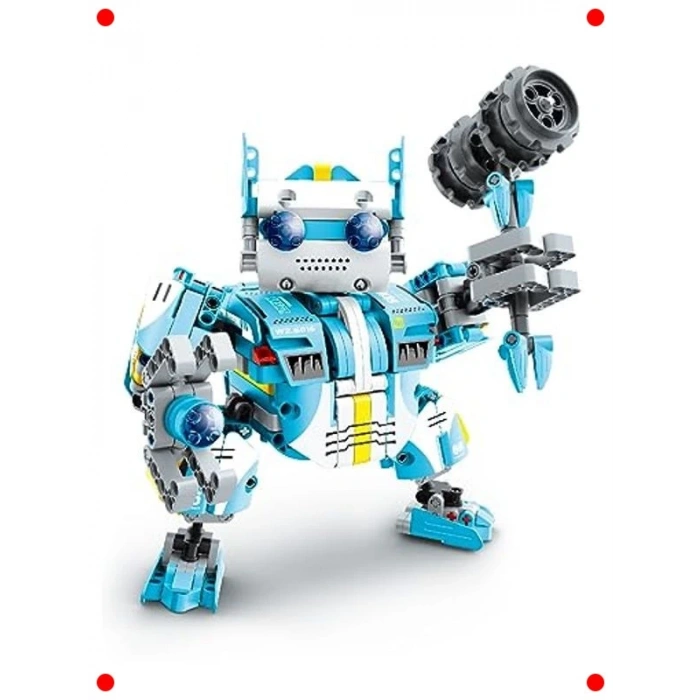 STEM Savaşçı Robot Yapım Seti - 502 Parça Eğitici Blok