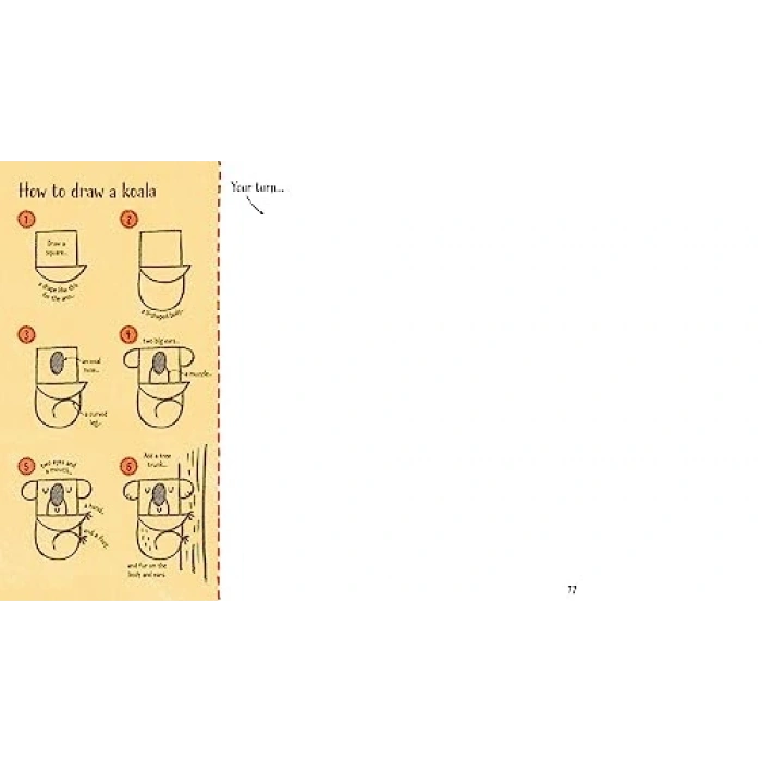 Step-by-Step Hayvan Çizimi Kitabı, Kağıt Kapak, Öğretici