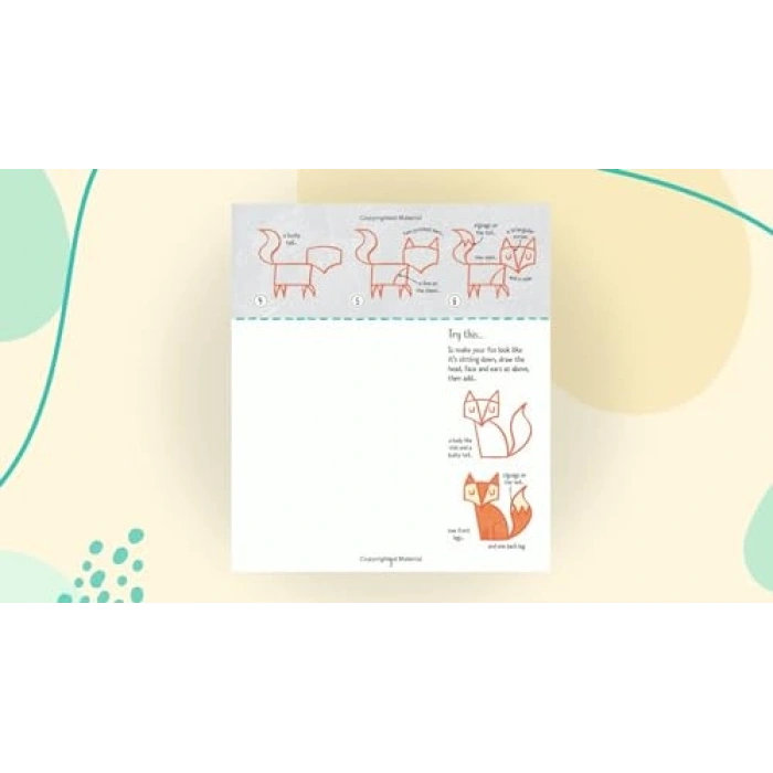 Step-by-Step Hayvan Çizimi Kitabı, Kağıt Kapak, Öğretici