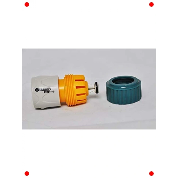 Stoplu Hortum Bağlantı Adaptörü 3/4