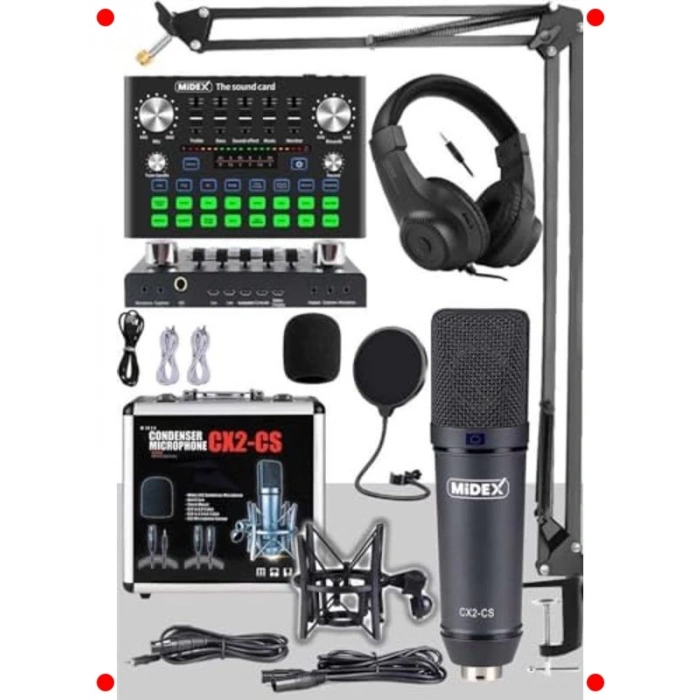 Stüdyo Kayıt Seti: Mikrofon, Ses Kartı ve Ekipman