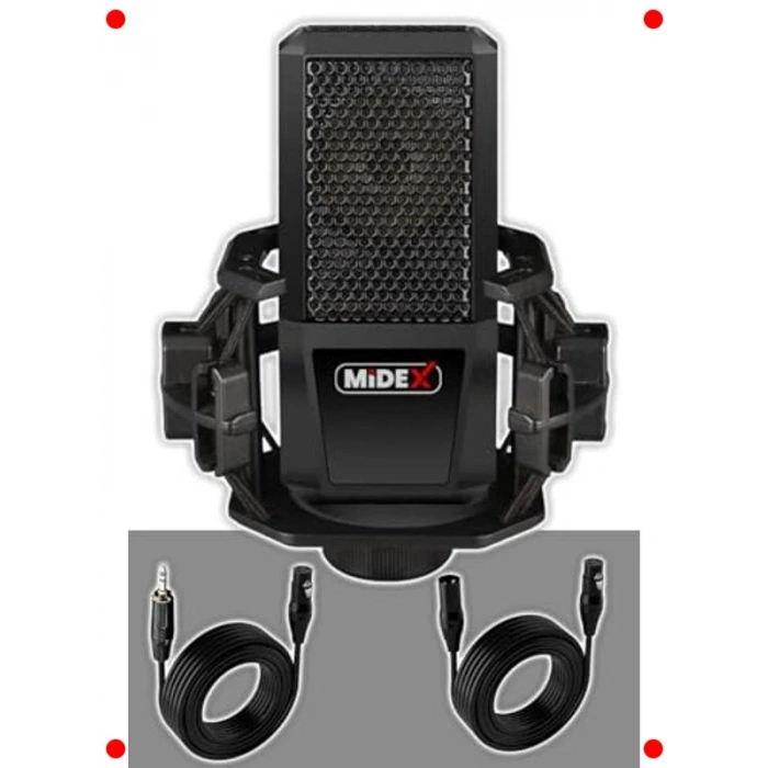 Stüdyo Kayıt Seti - Ses Kartı, Mikrofon, Stand ve Filtre