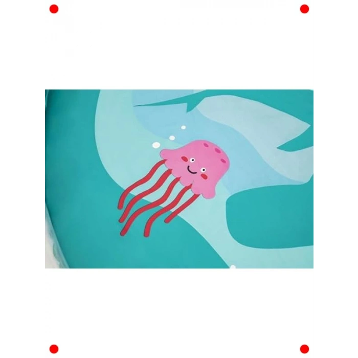 Su Altı Temalı Eğlenceli Su Matı (165 cm)