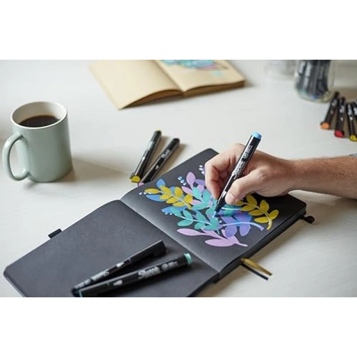 Su Bazlı Akrilik Marker Kalem Seti, 5 Adet