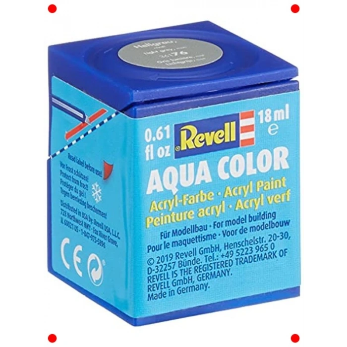 Su Bazlı Maket Boyası - Açık Gri Mat 18ml