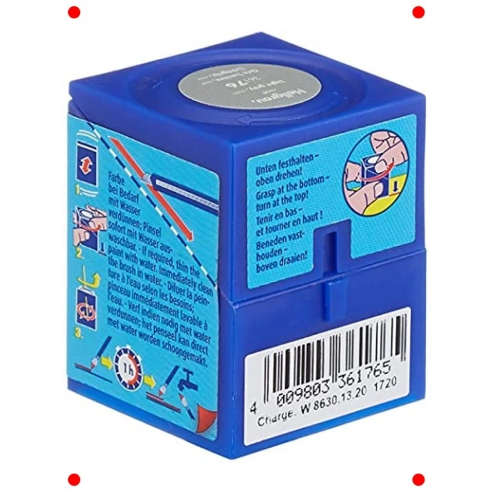 Su Bazlı Maket Boyası - Açık Gri Mat 18ml