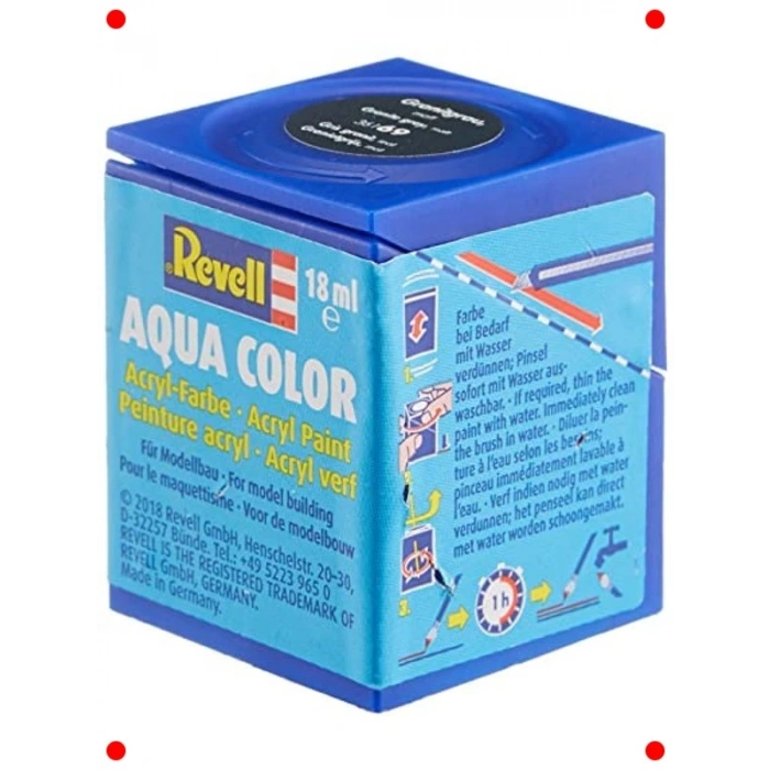 Su Bazlı Maket Boyası - Granit Grisi Mat 18 ml