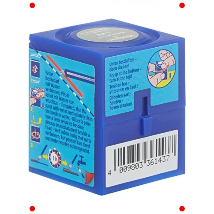 Su Bazlı Maket Boyası - Gri Mat 18ml