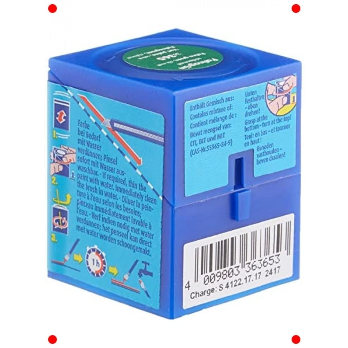 Su Bazlı Maket Boyası - Küf Yeşili İpek Görünüm 18 ml